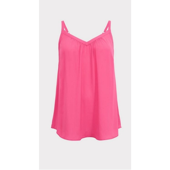 TORRID Sophie Georgette Swing Tunic Cami Size 2X - Picture 3 of 5